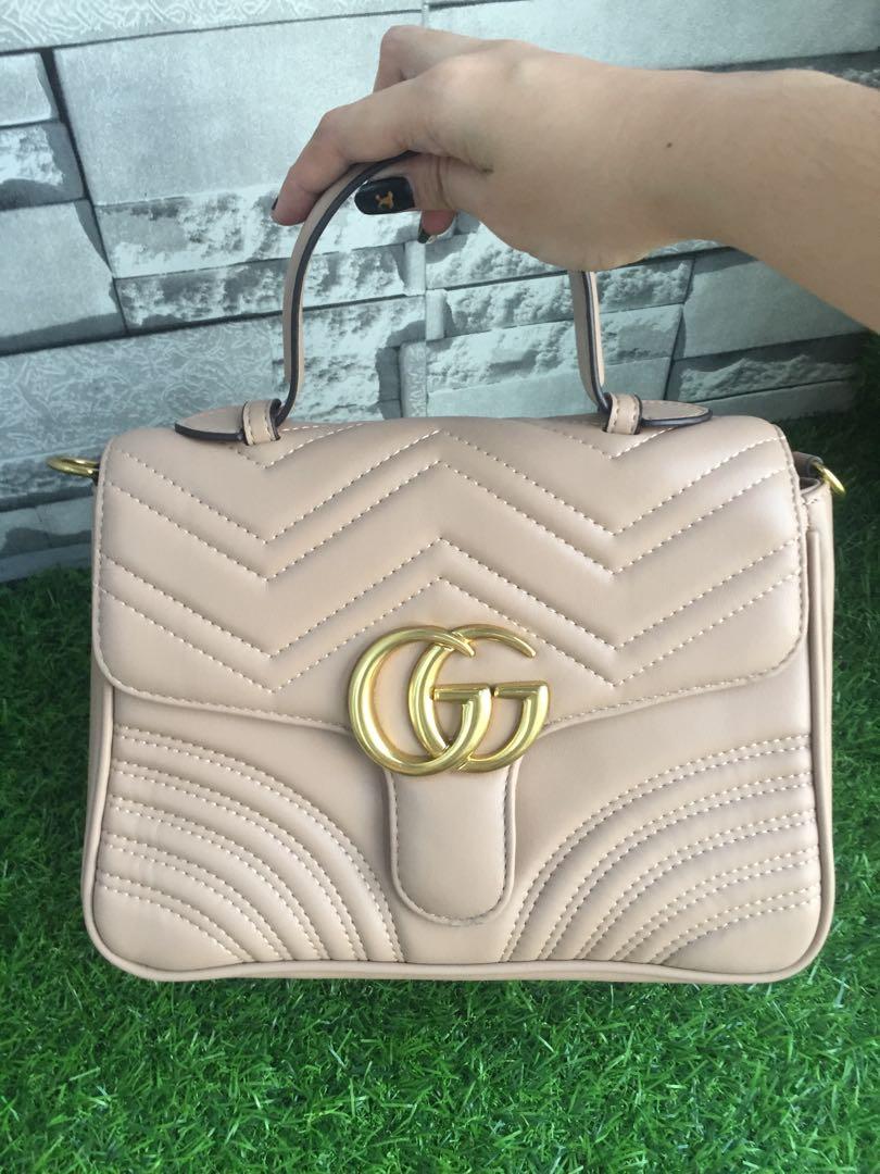 Gucci Marmont Nude Luxury Bags Wallets On Carousell