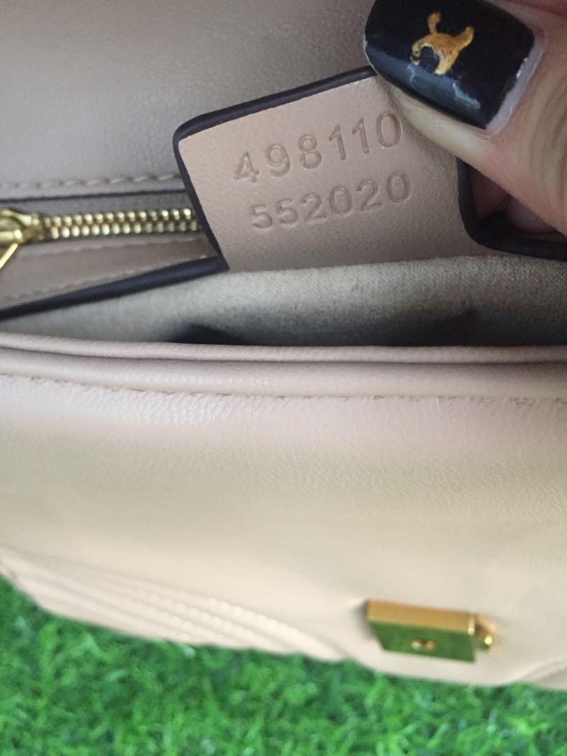 Gucci Marmont Nude Luxury Bags Wallets On Carousell