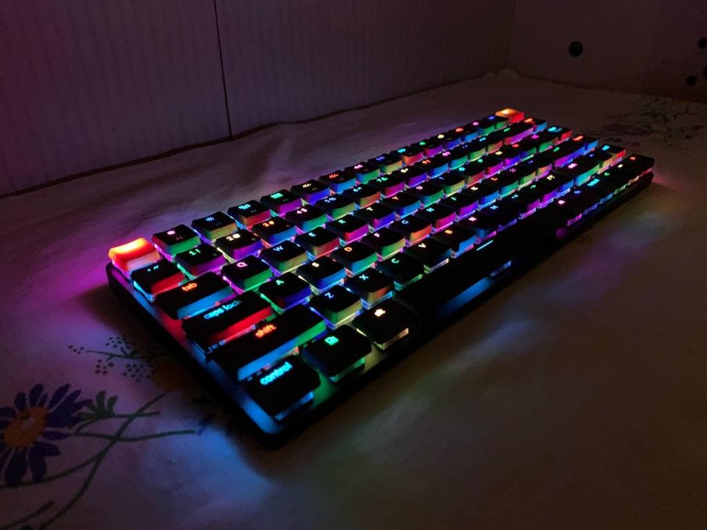 Keychron K3 E3 RGB Brown Optical Hot Swappable With Orange Travel Pouch Computers Tech Parts