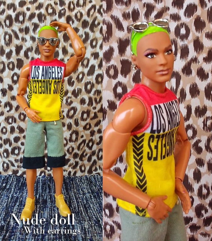 Barbie Bmr Neon Ken Aa Nude Doll Hobbies Toys Toys Games On Carousell