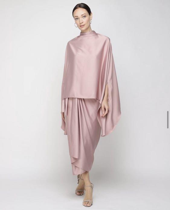 Caftanist Emily Kaftan Set In Rose Nude Limited New Colour Women