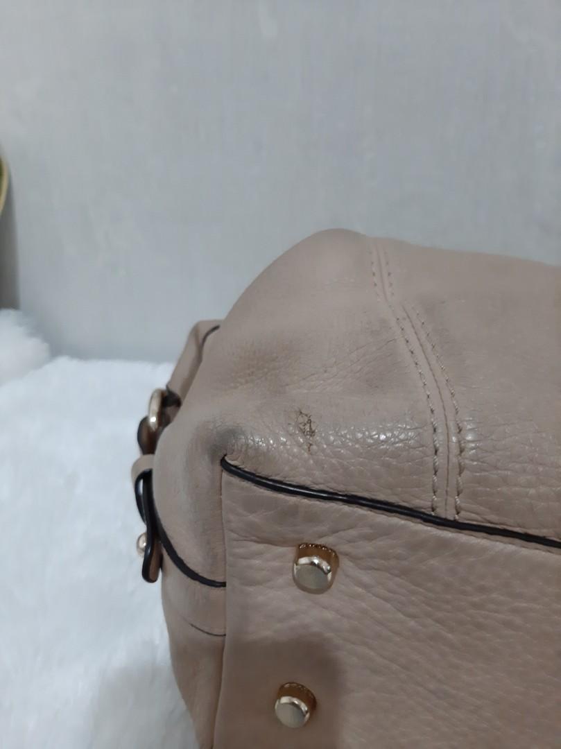 Coach Lenox Satchel Nude Barang Mewah Tas Dompet Di Carousell