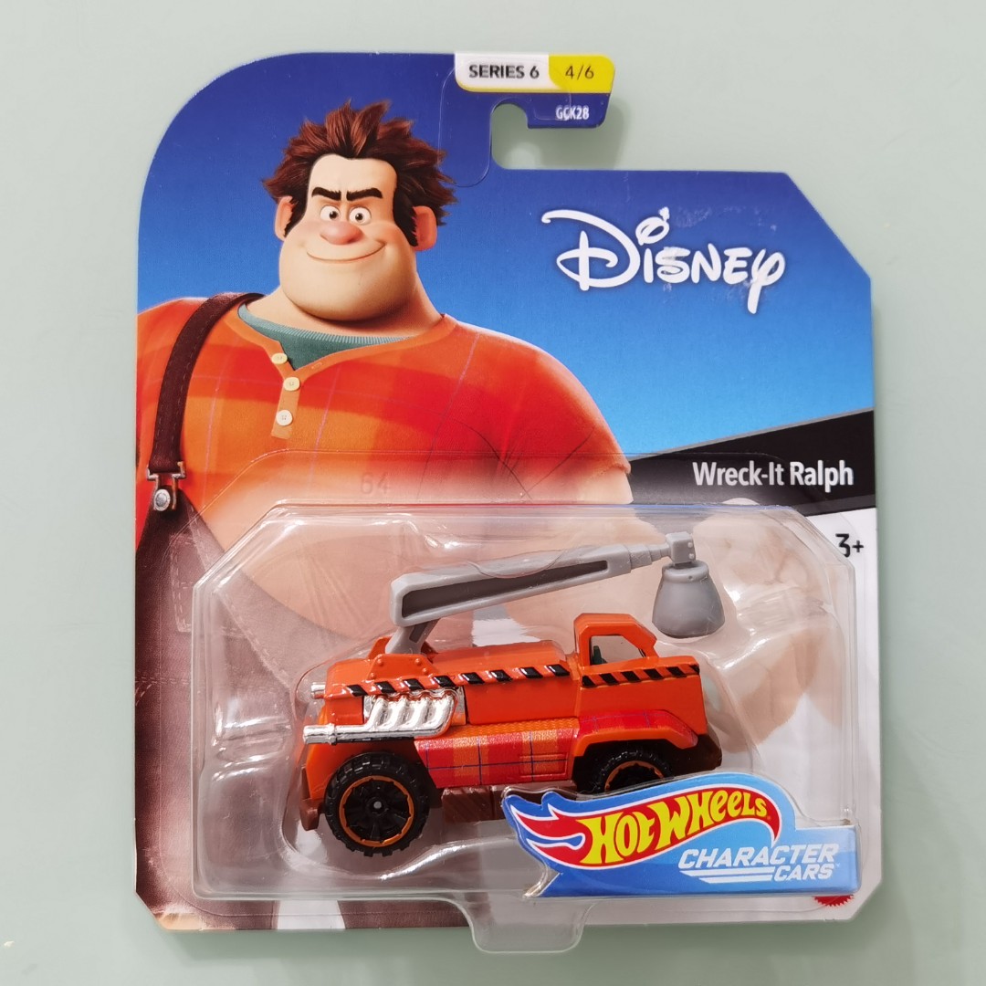 Mattel Hot Wheels Character Cars Disney Series Wreck It Ralph 玩具 遊戲類 玩具 Carousell