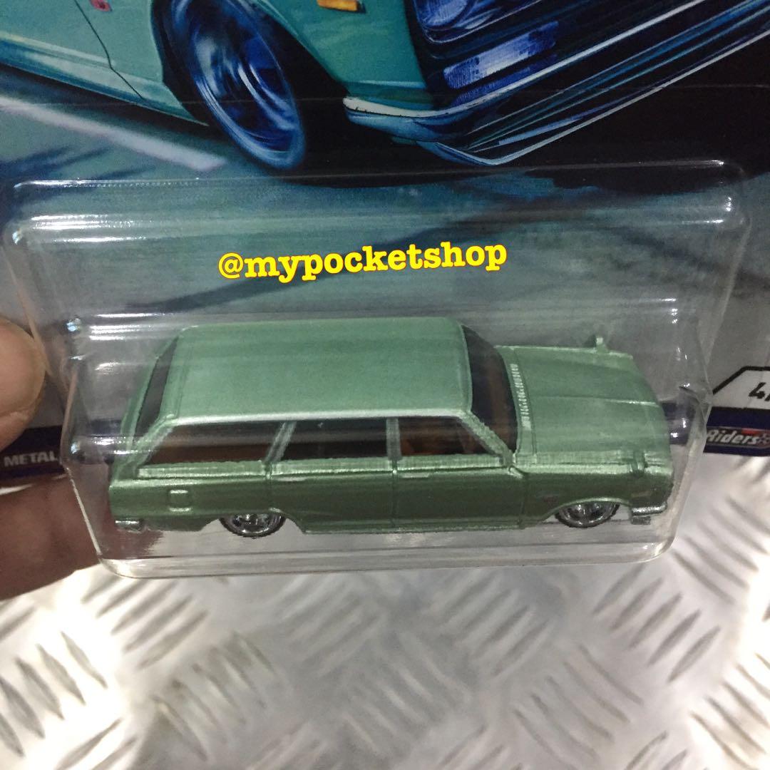 Hot Wheels NISSAN C10 SKYLINE WAGON Aka 69 NISSAN SKYLINE VAN 2018 Hotwheels Premium Car