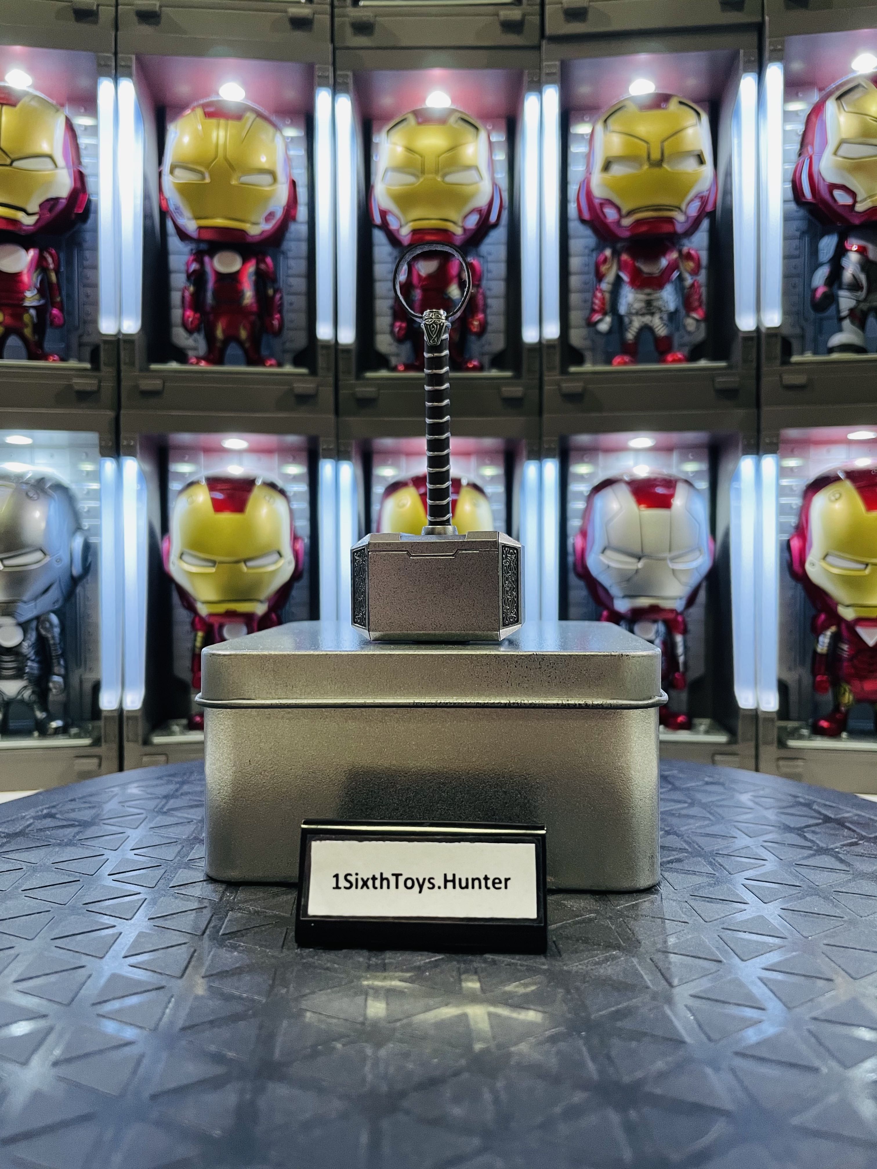 Marvel Avengers End Game Hot Toys Scale Mms Captain America Thor Mjolnir Hammer