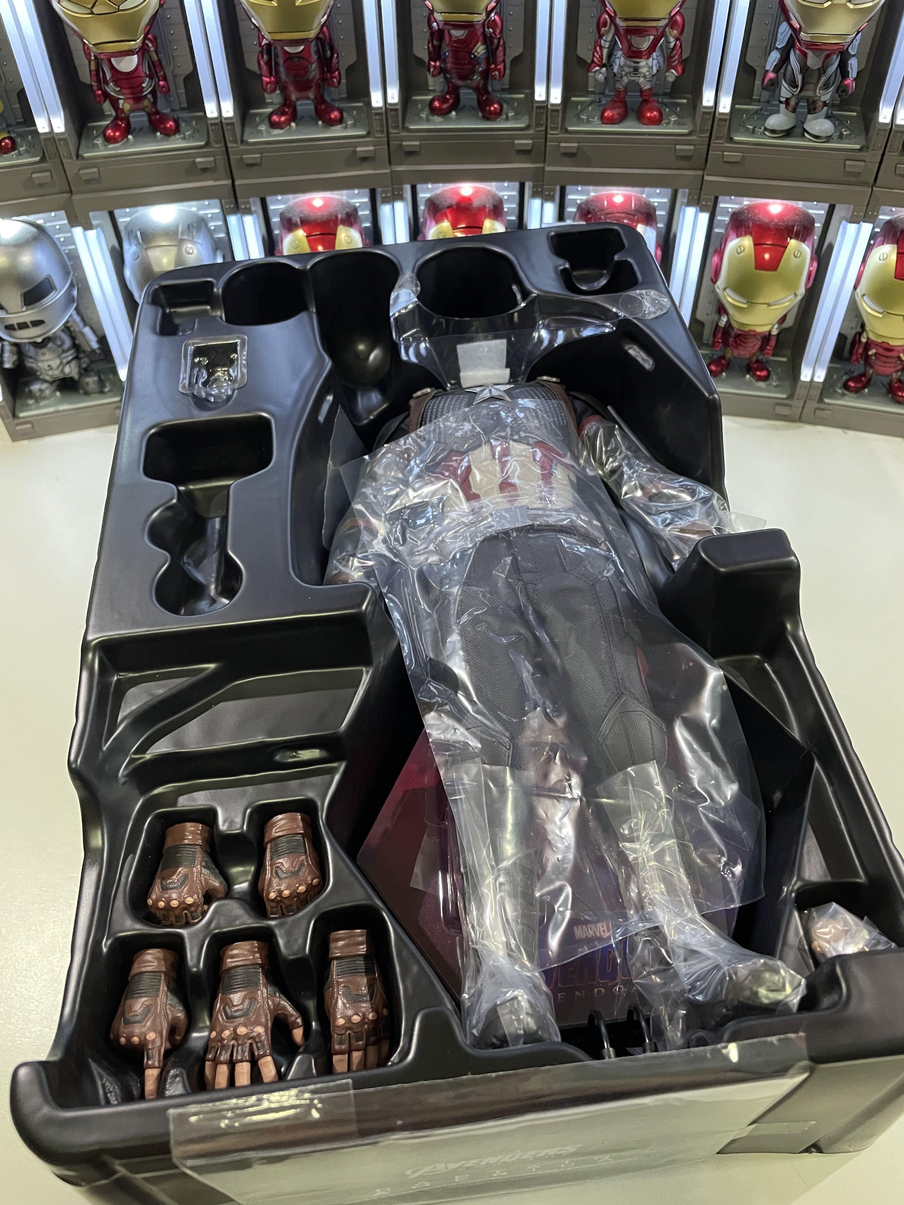 MARVEL AVENGERS END GAME HOT TOYS 1 6 SCALE MMS536 CAPTAIN AMERICA LOOSE COLLECTIBLE FIGURE