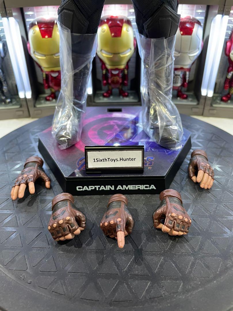 MARVEL AVENGERS END GAME HOT TOYS 1 6 SCALE MMS536 CAPTAIN AMERICA LOOSE COLLECTIBLE FIGURE