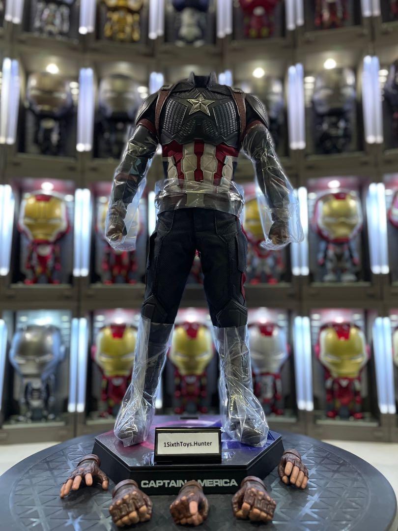 Marvel Avengers End Game Hot Toys Scale Mms Captain America Loose Collectible Figure