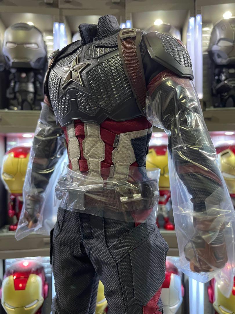 MARVEL AVENGERS END GAME HOT TOYS 1 6 SCALE MMS536 CAPTAIN AMERICA LOOSE COLLECTIBLE FIGURE