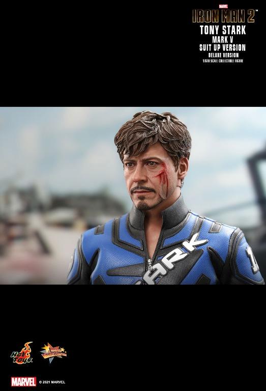 預訂 Hot Toys MMS Iron Man Tony Stark Mark V Suit Up Version Deluxe Version 興趣及遊戲