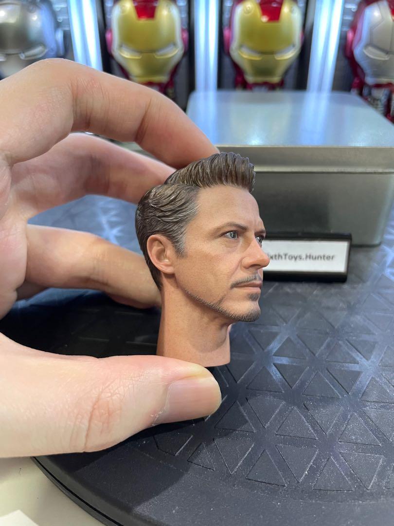 MARVEL AVENGERS END GAME HOT TOYS 1 6 SCALE MMS528D30 TONY STARK IRON MAN MK85 HEAD SCULPT
