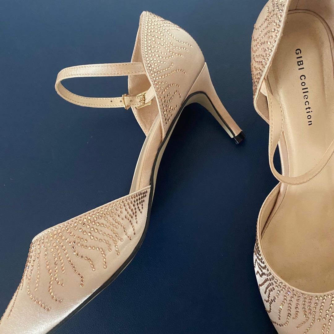 Studded Classy Nude Gibi Heels Women S Fashion Footwear Heels On