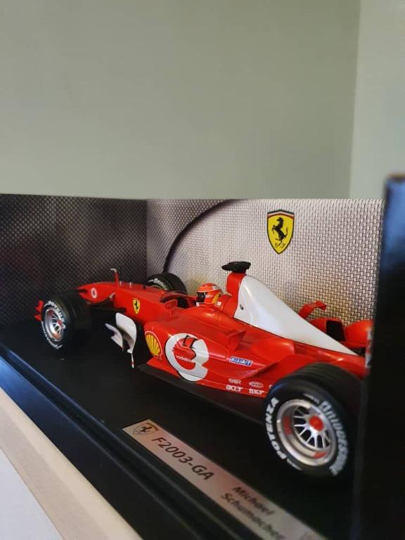 Michael Schumacher Hot Wheels Scale Times F World Champion Scuderia Ferrari Vodafone