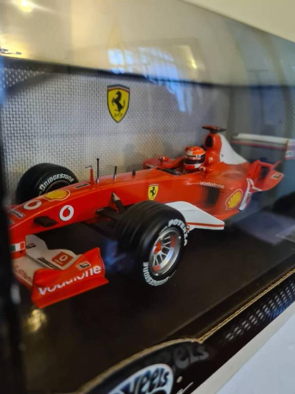 Michael Schumacher Hot Wheels Scale Times F World Champion Scuderia Ferrari Vodafone