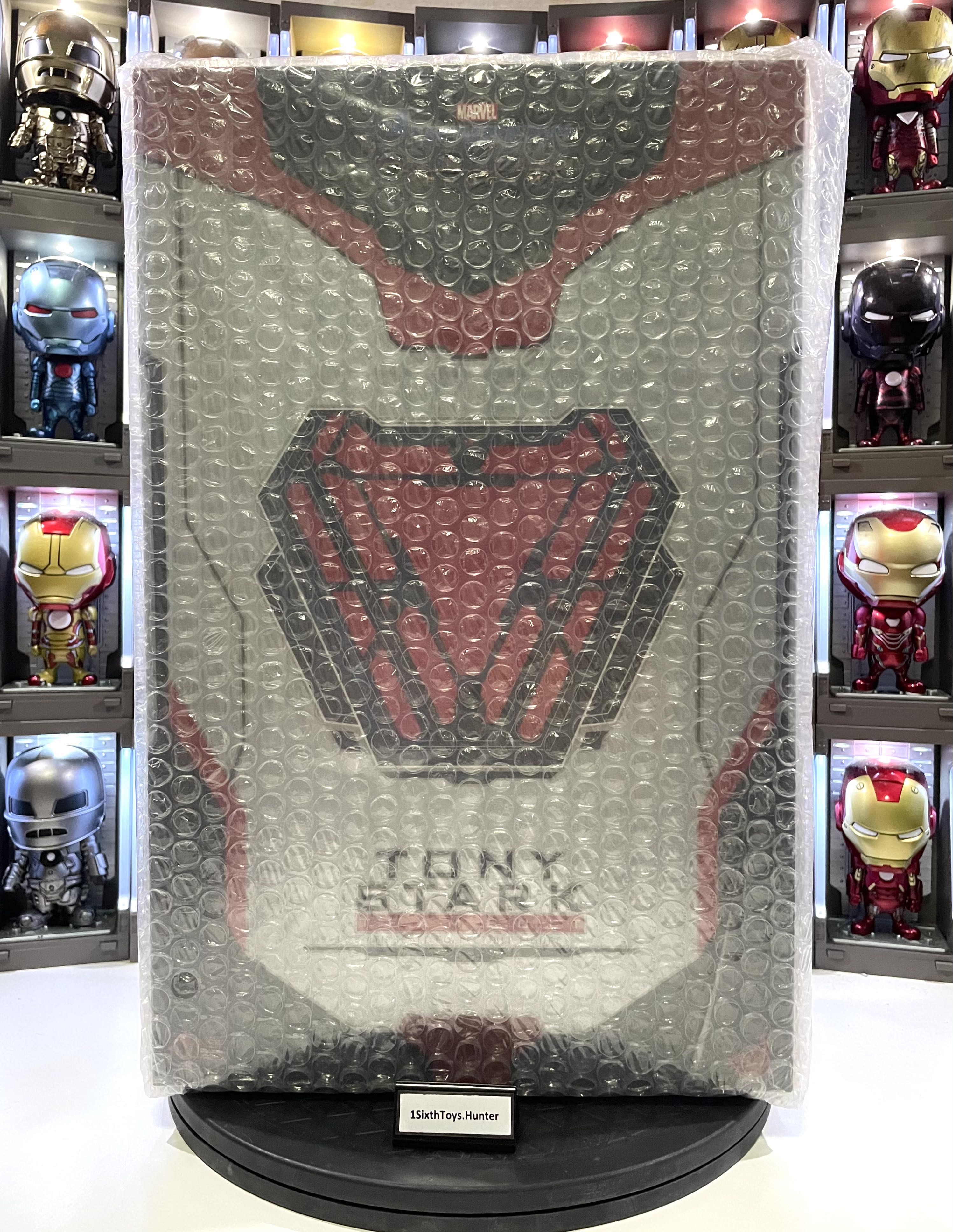 Marvel Avengers End Game Hot Toys Scale Mms Tony Stark Team Suit Collectible Figure