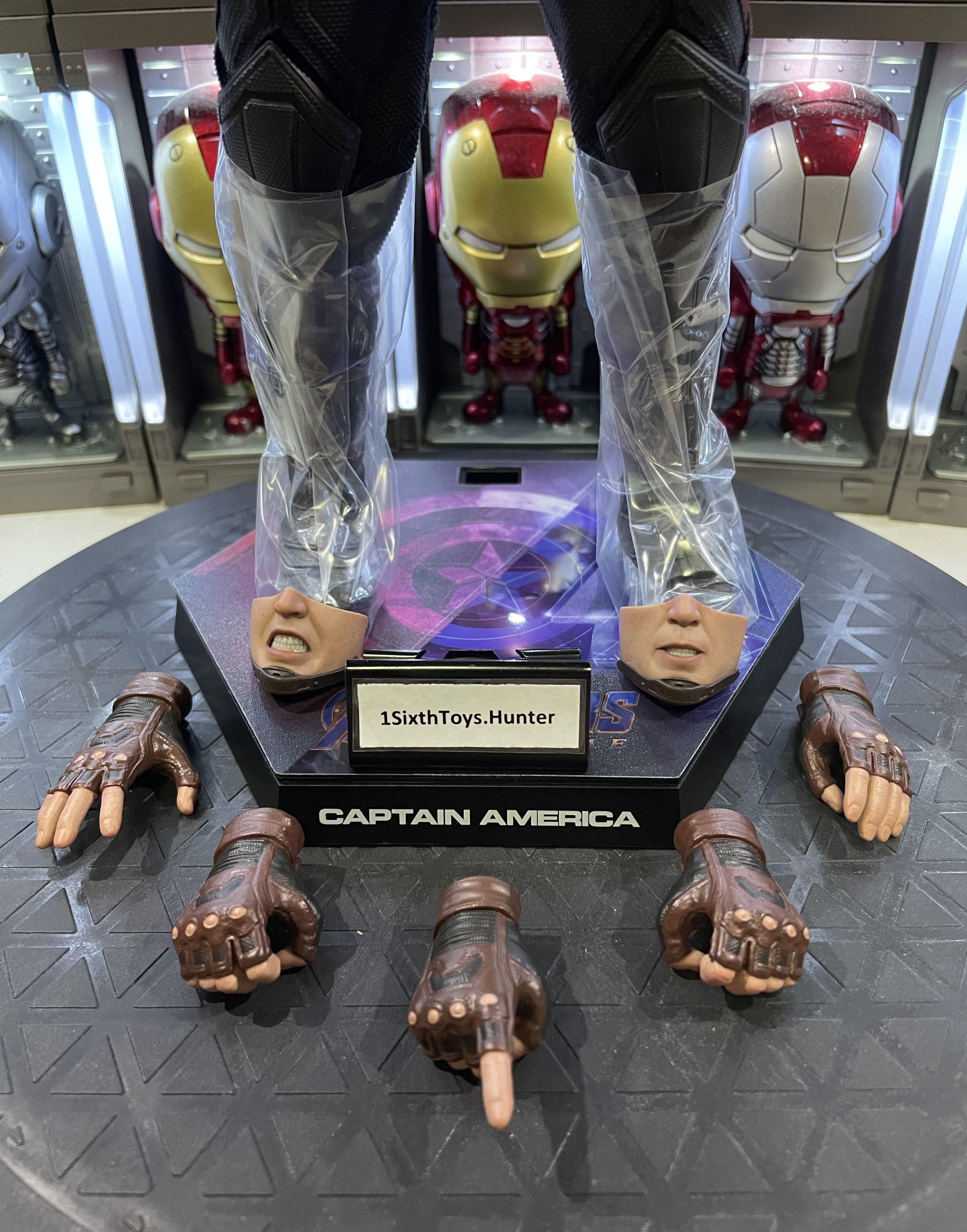 MARVEL AVENGERS END GAME HOT TOYS SCALE MMS CAPTAIN AMERICA LOOSE COLLECTIBLE FIGURE