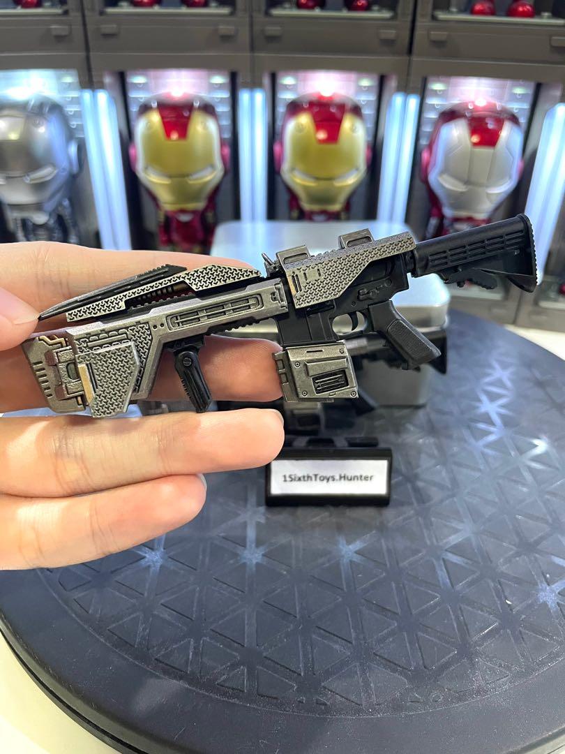 MARVEL AVENGERS AGE OF ULTRON HOT TOYS SCALE MMS BLACK WIDOW BLASTER GUN WEAPON