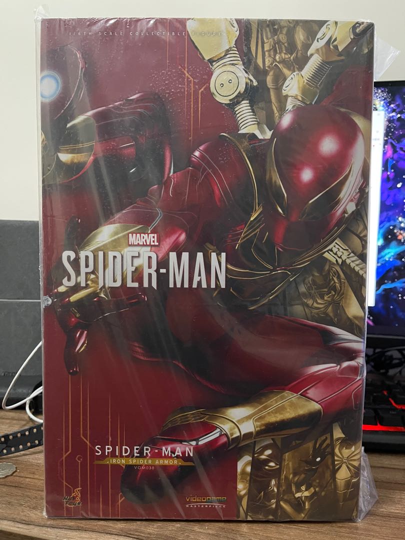 Hottoys Vgm Spider Man Spider Man Spiderman Iron Spider Armor Marvel Hot Toys