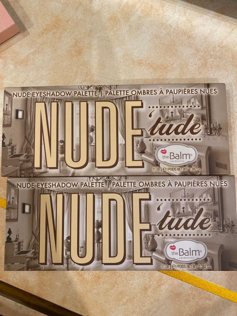 New Nude The Balm Eye Palette Kesehatan Kecantikan Rias Wajah Di