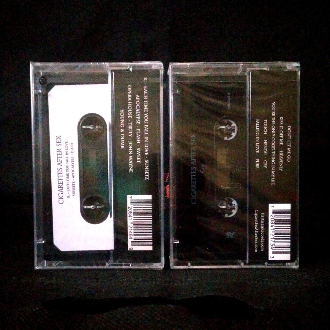 Tape Cigarettes After Sex Kaset Cassette EU MADE IMPORTED NEW SEALED