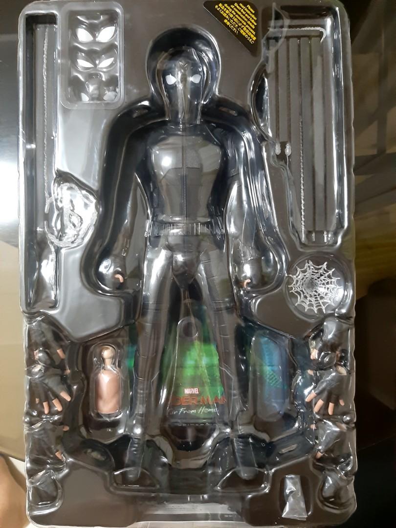 Hot Toys Spider Man FFH Stealth Suit Hobbies Toys Toys Games On Carousell