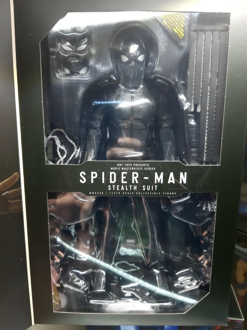 Hot Toys Spider Man Ffh Stealth Suit Hobbies Toys Toys Games On Carousell