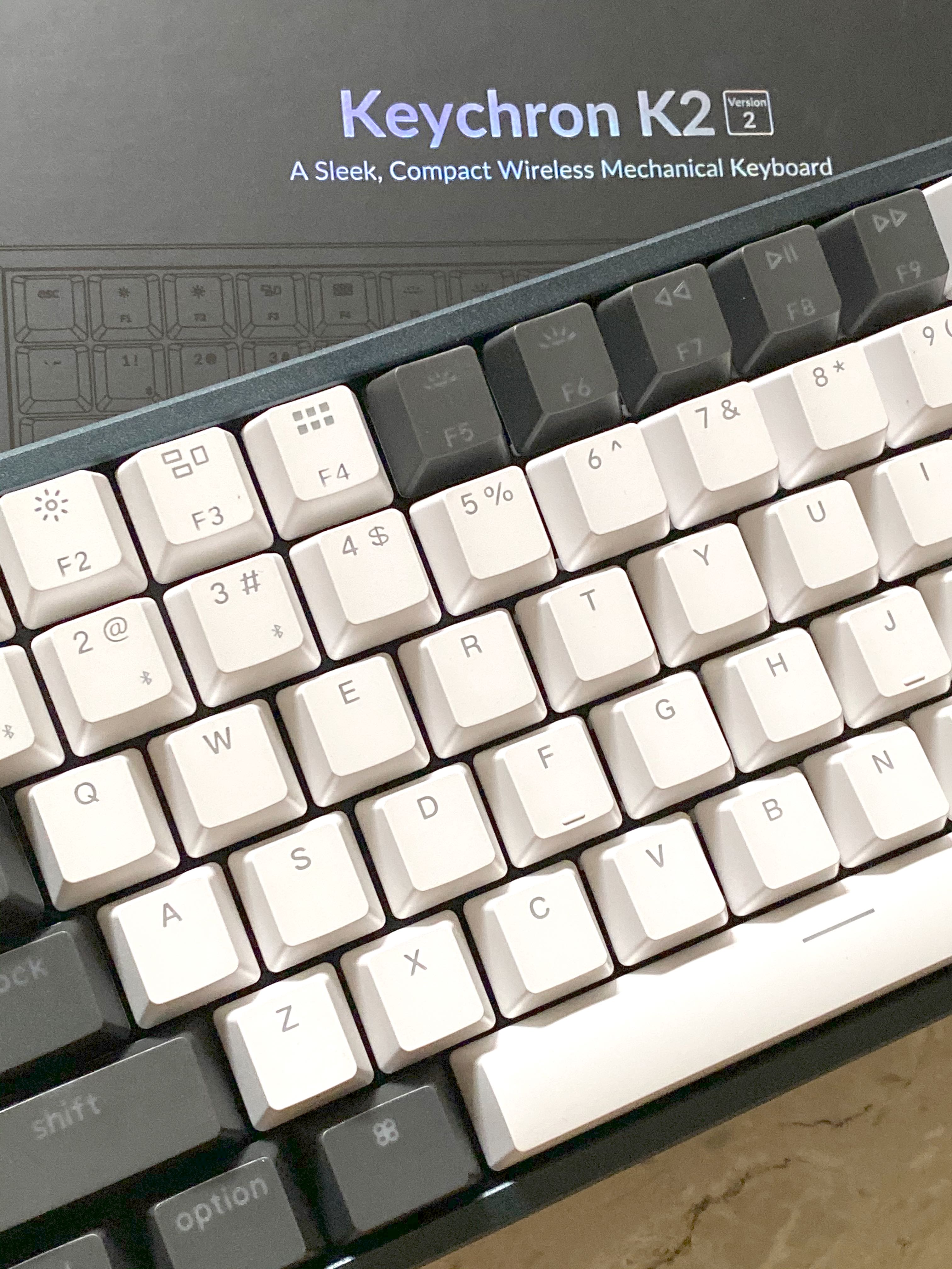 Keychron K2 V2 Hot Swappable Red Switches Mechanical Keyboard Computers Tech Parts