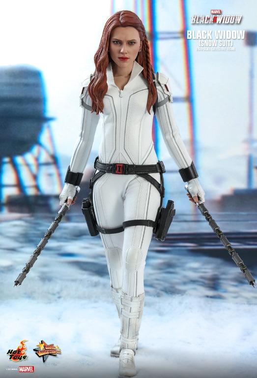 預訂 Hot Toys MMS601 Black Widow Black Widow Snow Suit 黑寡婦 興趣及遊戲 玩具 遊戲類 Carousell
