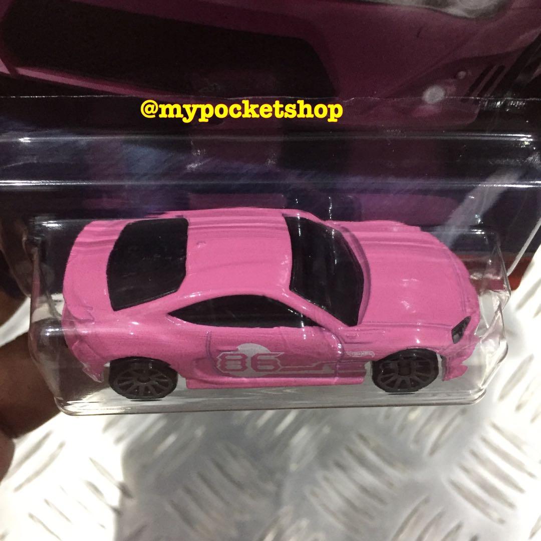 Hot Wheels SCION FR S Pink 2021 Hotwheels Cult Racers Walmart Ryu Asada Hobbies Toys