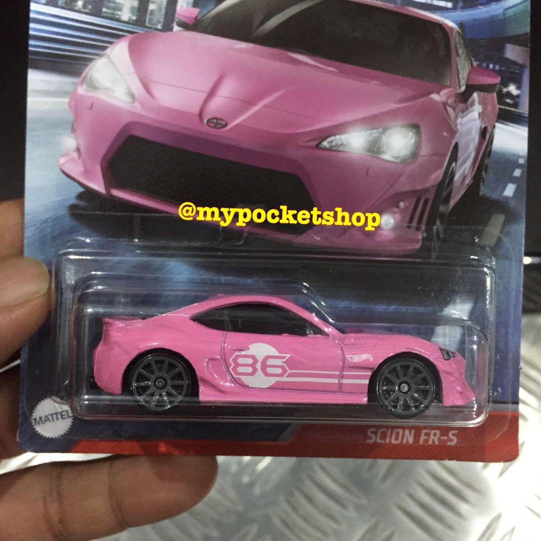 Hot Wheels SCION FR S Pink 2021 Hotwheels Cult Racers Walmart Ryu Asada Hobbies Toys