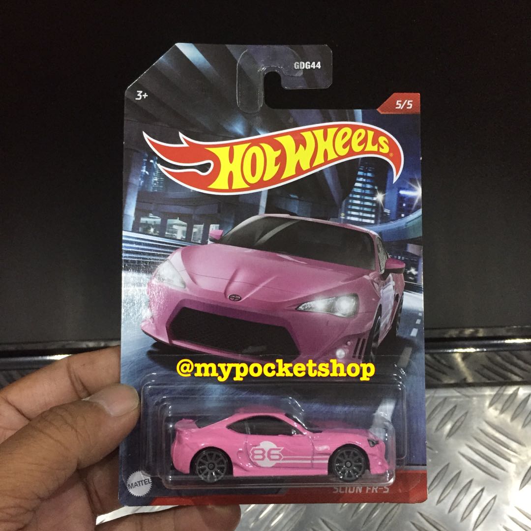 Hot Wheels Scion Fr S Pink Hotwheels Cult Racers Walmart Ryu Asada Hobbies Toys