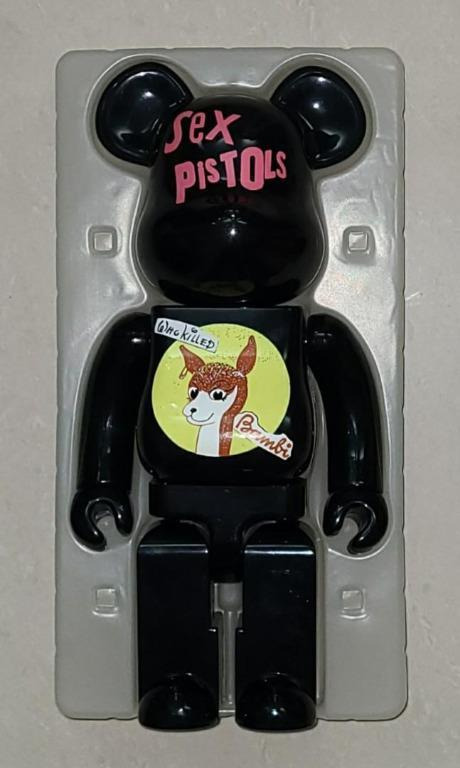 Medicom Bearbrick 400 Sex Pistols Ver 3 Bambi Cash From Chaos Be rbrick Bambi 玩具 遊戲類 玩具