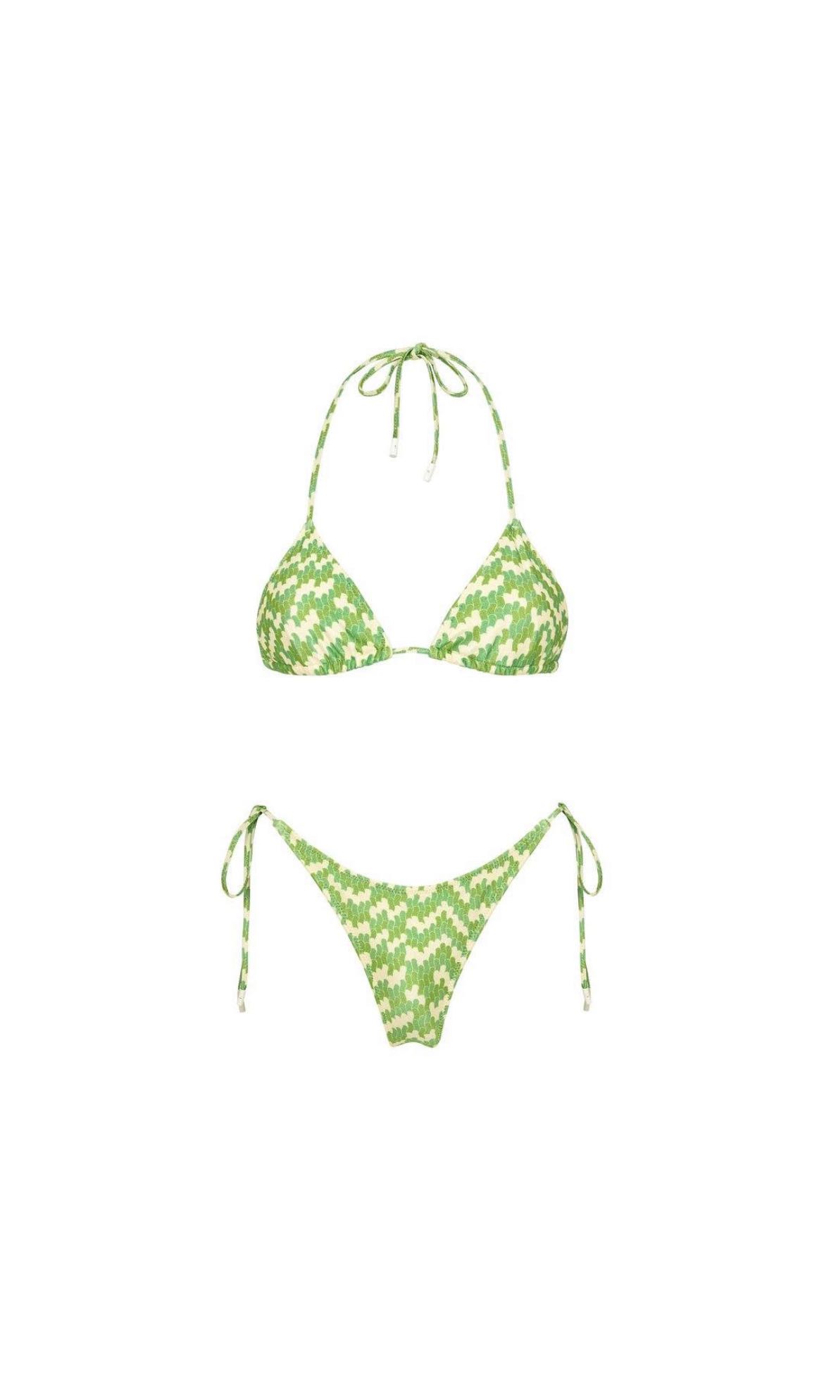 Triangl Vinca Jungle Confetti Bikini Women S Fashion Swimwear