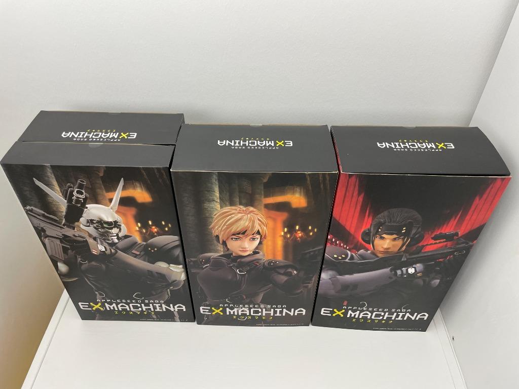 Hot Toys Appleseed Ex Machina Complete Set Deunan Briareos Tereus Hobbies Toys Toys
