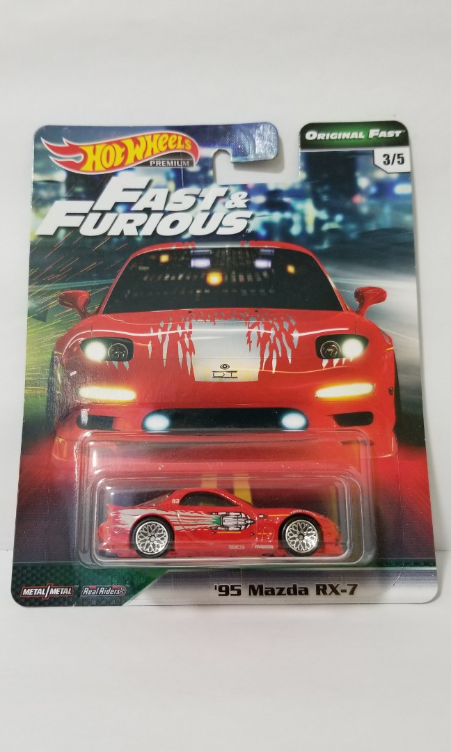 Hot Wheels Hotwheels 狂野時速 Fast Furious Mazda RX FD S 興趣及遊戲 玩具 遊戲類 Carousell