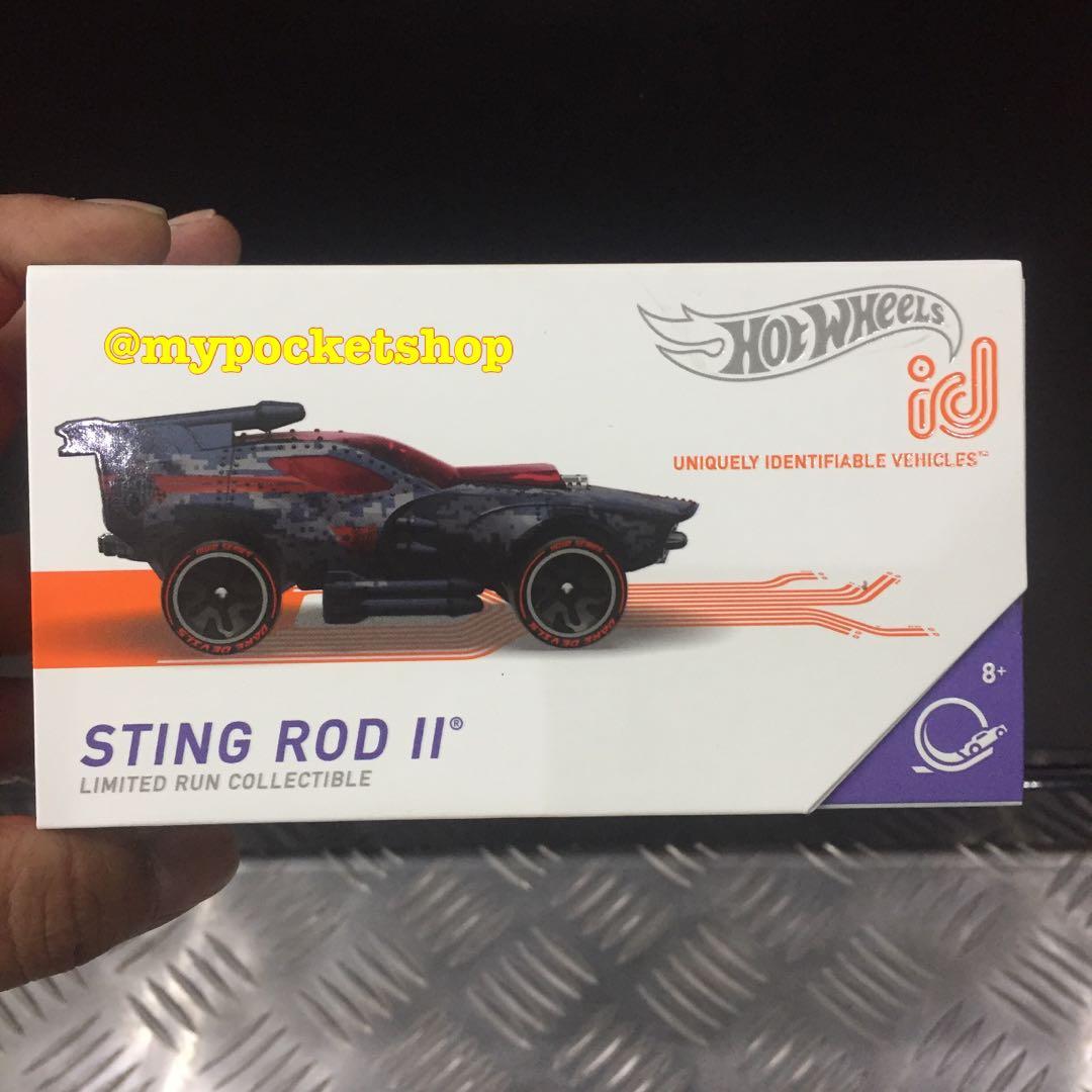 Hot Wheels Sting Rod Ii Hotwheels Id Limited Run Collectible Toy Car Hobbies Toys