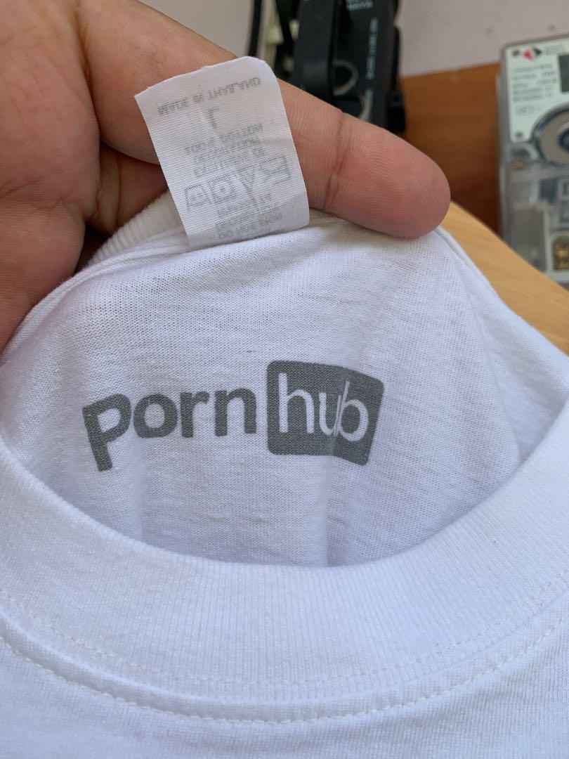 Porn Hub Tshirt Men S Fashion Tops Sets Tshirts Polo Shirts On Carousell