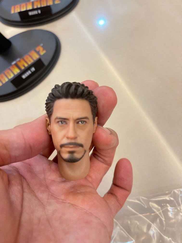 Hot Toys Iron Man Mark 4 Tony Stark Headsculpt Hobbies Toys Toys Games On Carousell