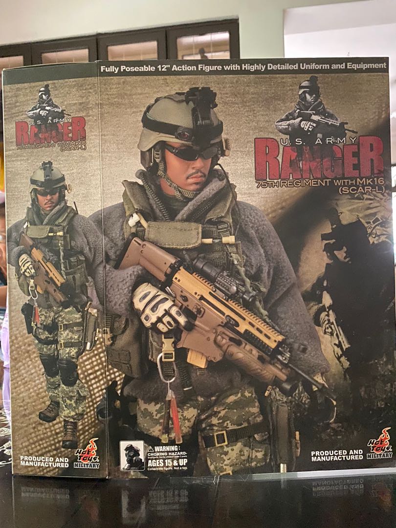 Hot Toys Us Army Ranger Action Figure Hobbies Toys Toys Games On Carousell