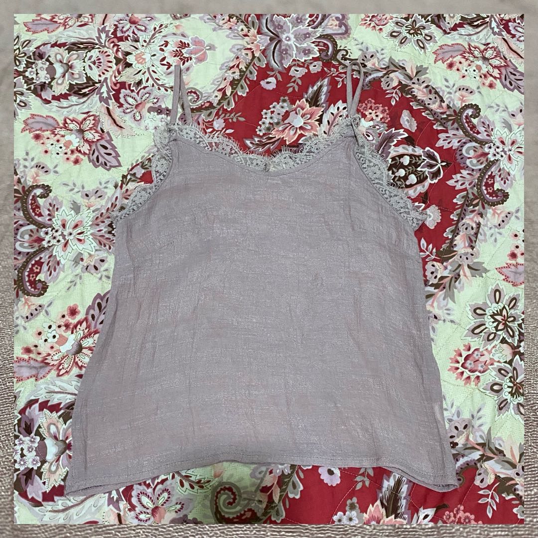 Nude Pink Aesthetic Top Women S Fashion Tops Sleeveless On Carousell