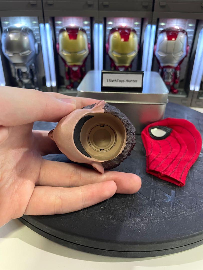 Marvel Spiderman Homecoming Hot Toys Scale Qs Qs Spiderman Tom Holland Head Sculpt