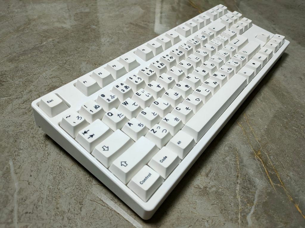 Hot Swappable Key Custom Mechanical TKL Keyboard Set Black White Computers Tech