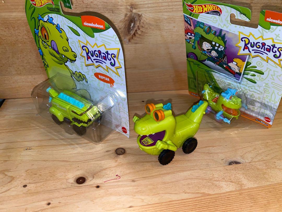 Hot Wheels Rugrats Reptar Wagon Reptar And Pre Owned Reptar Toy Pull Back Function