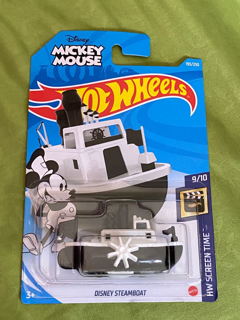Hot Wheels HW Screen Time Disney Steamboat Mickey Mouse Hobbies Toys Toys Games On Carousell