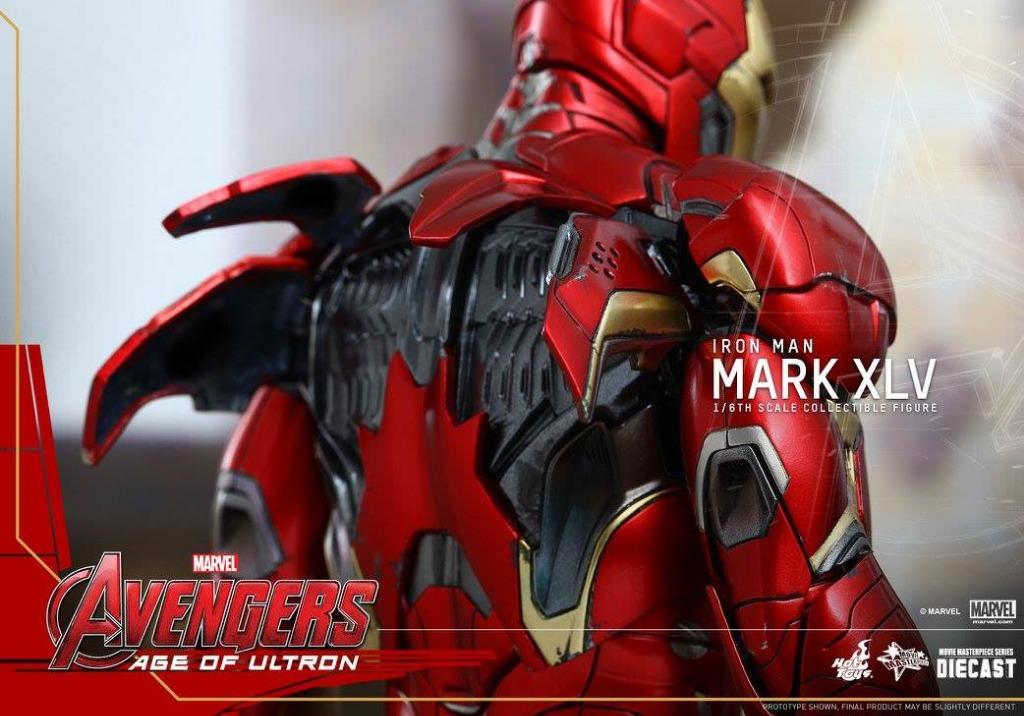 全新啡盒未開 Hottoys Avengers Age of Ultron IronMan Mark 45 XLV Iron Man Mk 45 復仇者聯盟 2奧創紀元 Hot Toys