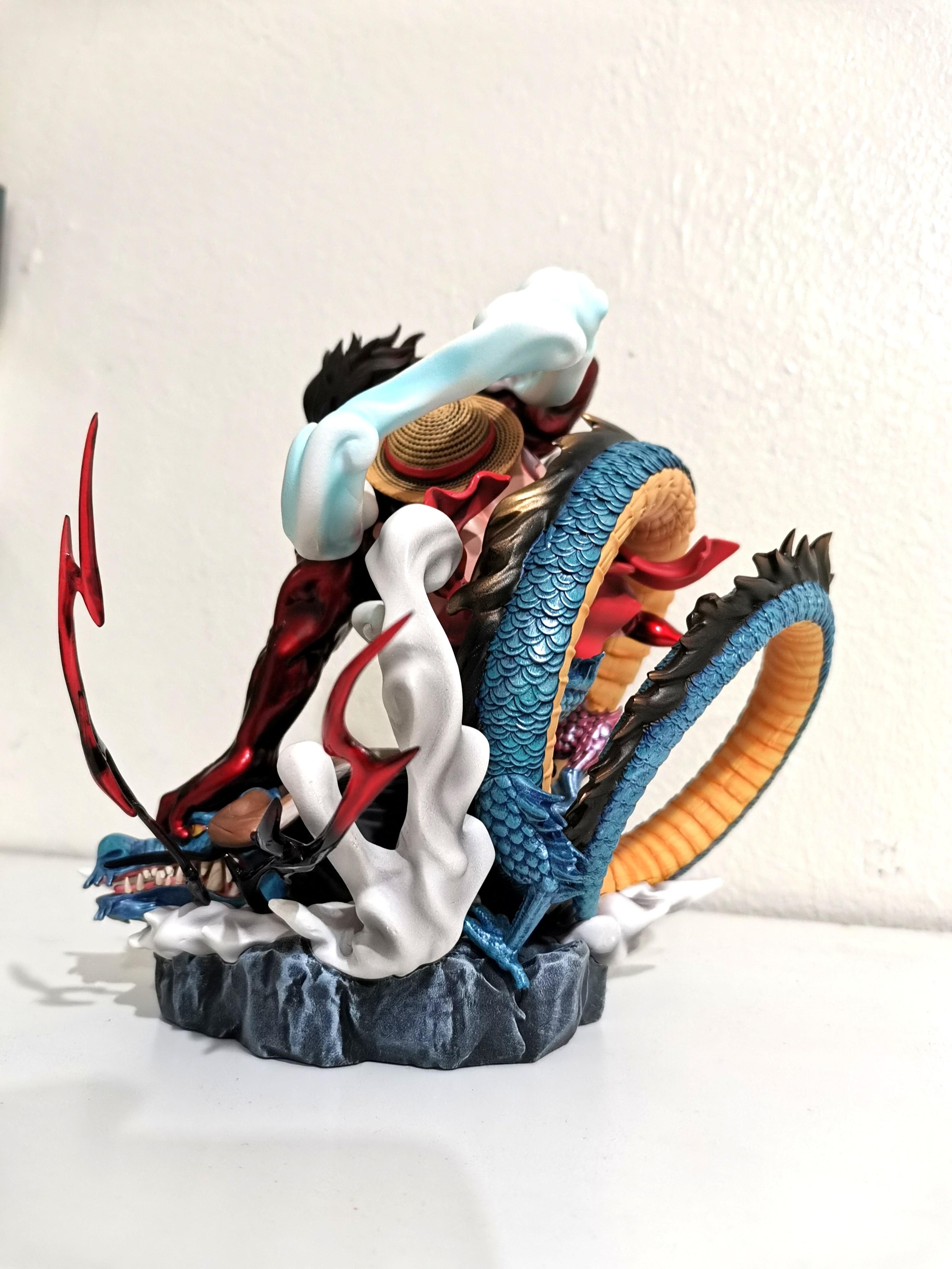 Resin Luffy Vs Kaido One Piece Hobbies Toys Collectibles