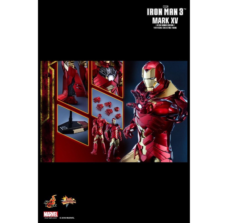 Hot Toys Th Scale Sneaky Mark Xv Retro Armor Version Collectible Figure Mms Hobbies