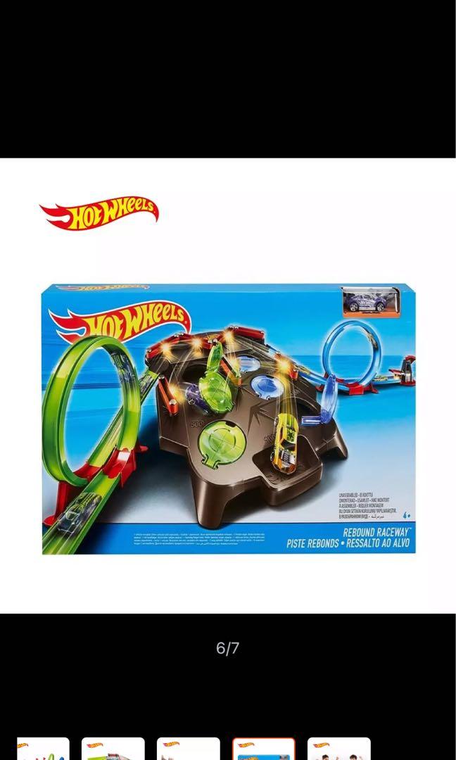Hot Wheels Double Loop Racing Track Hobbies Toys Toys Games On Carousell