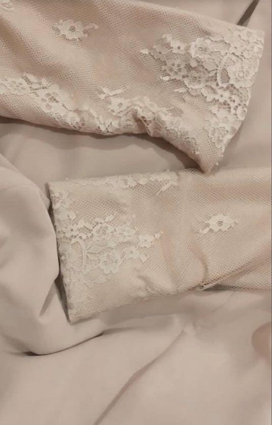 Myravallyn Nadya Flared Kurung In Nude Women S Fashion Muslimah