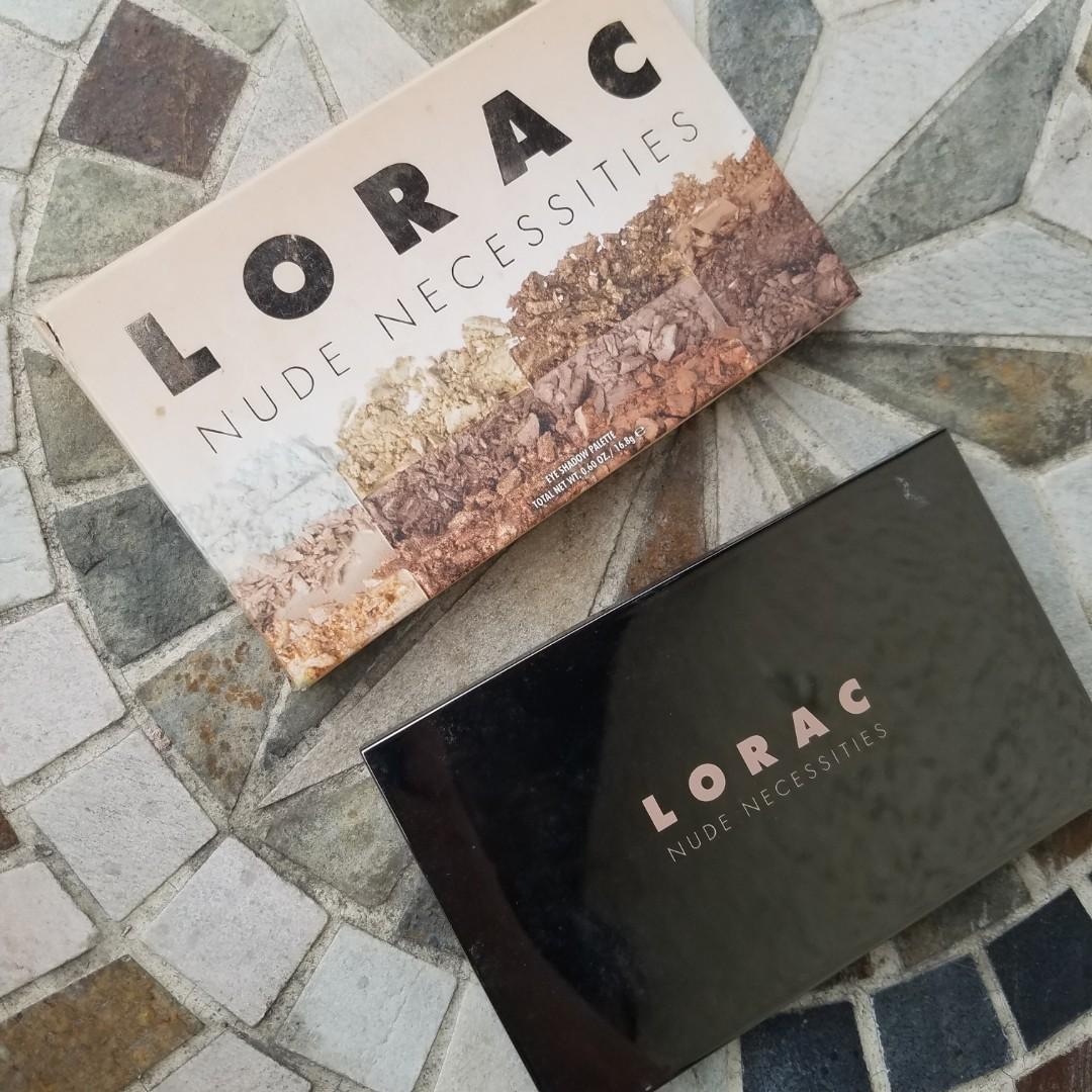 Lorac Nude Necessities Eyeshadow Palette Beauty Personal Care Face Makeup On Carousell